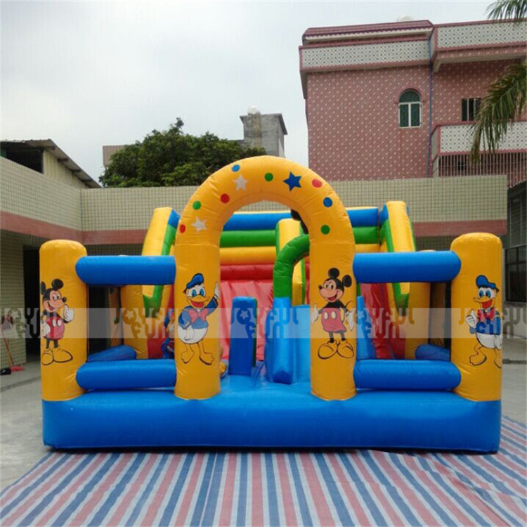 New Commercial Sport Theme Park Inflatable Playground with Slide for Sale.jpg