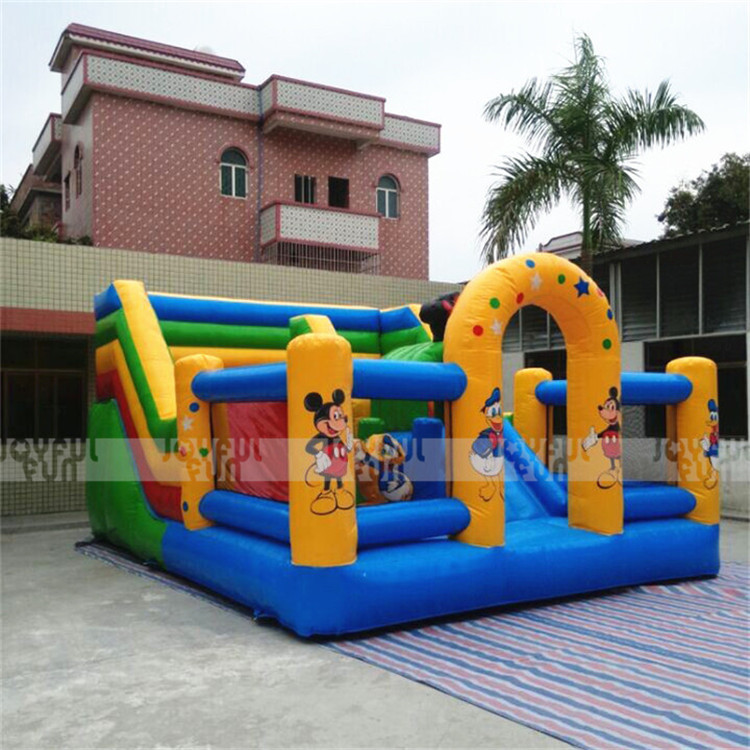 New Commercial Sport Theme Park Inflatable Playground with Slide for Sale.jpg