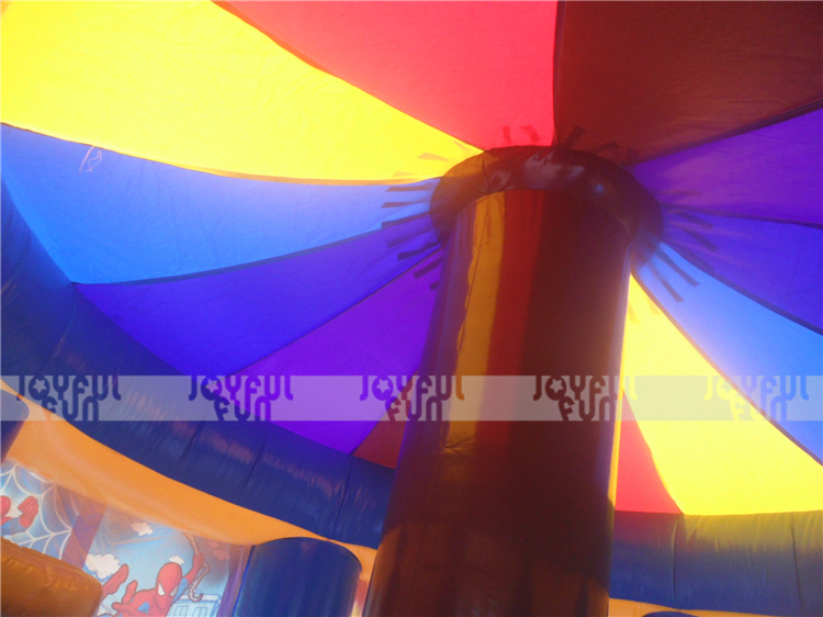 Factory price birthday cake bouncer inflatable jumping house for party JFBC-018-7.JPG