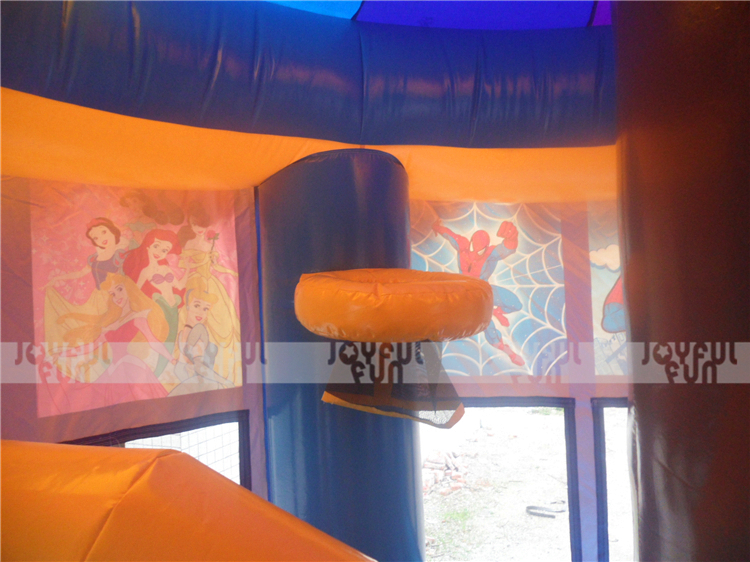 Factory price birthday cake bouncer inflatable jumping house for party JFBC-018-6.JPG