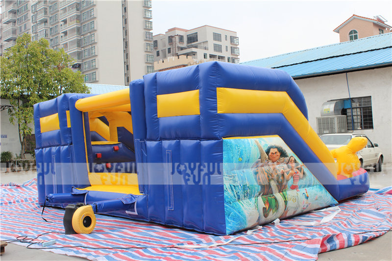 Professional China factory cheap price cartoon design inflatable jumping bouncer combo JFCB-029-1.JPG