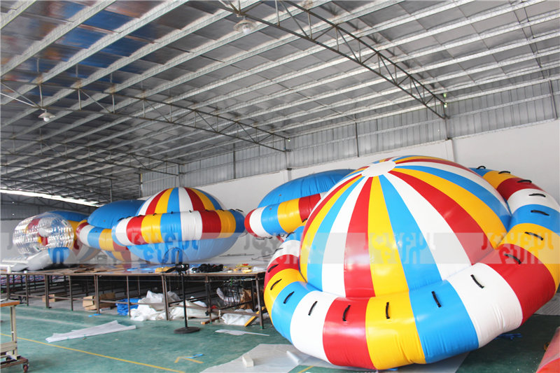 New product Joyful Fun factory inflatable flying boat towable inflatable disco boat for sale JFBBT-14-4.JPG