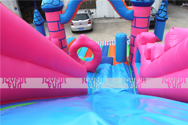 Professional factory favorite Micky Mouse cartoon inflatable slide inflatable dry slide for amusement park JFSD-16S-9.JPG
