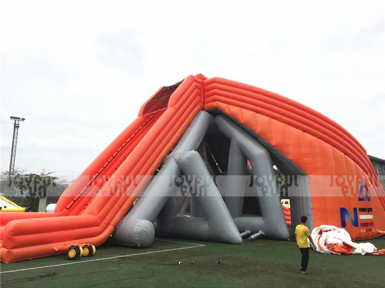 Giant factory price inflatable hippo 3 slips 6 lanes slide inflatable water slide for sale JFSD-GW05-3.jpg