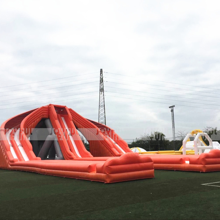 Giant factory price inflatable hippo 3 slips 6 lanes slide inflatable water slide for sale JFSD-GW05, pc2.jpg