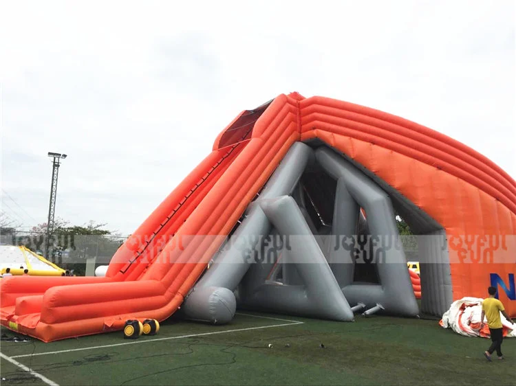 Giant factory price inflatable hippo 3 slips 6 lanes slide inflatable water slide for sale JFSD-GW05-4.jpg