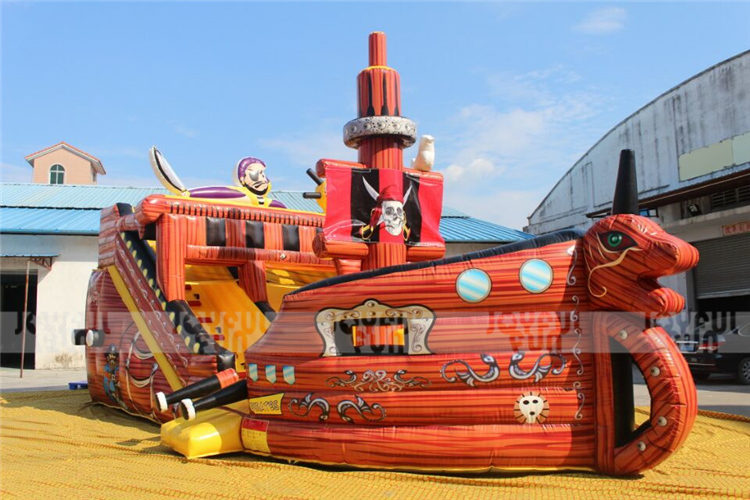 High quality professional factory inflatable full printed inflatable pirate ship slide playground inflatable game JFPG-18S-3.jpg