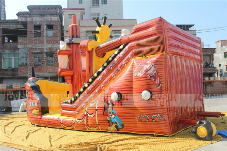 High quality professional factory inflatable full printed inflatable pirate ship slide playground inflatable game JFPG-18S-6.jpg
