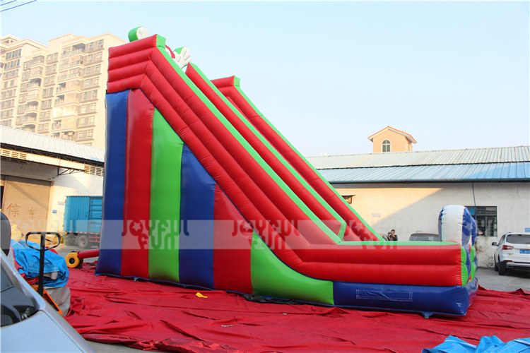 Commercial large inflatable dry slide giant inflatable jumping bouncer game for kids and adults JFSD-12-5.jpg