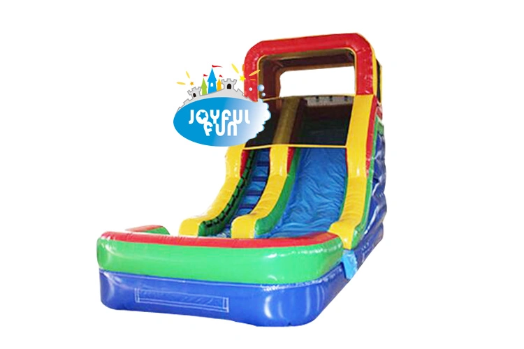 Commercial inflatable wet slide inflatable jumping game toys for children and adults JFSD-WS02,m.jpg