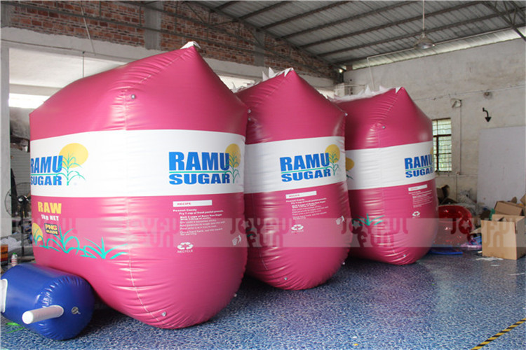 China factory popular design inflatable square box inflatable product for sale JFADW-007-2.JPG