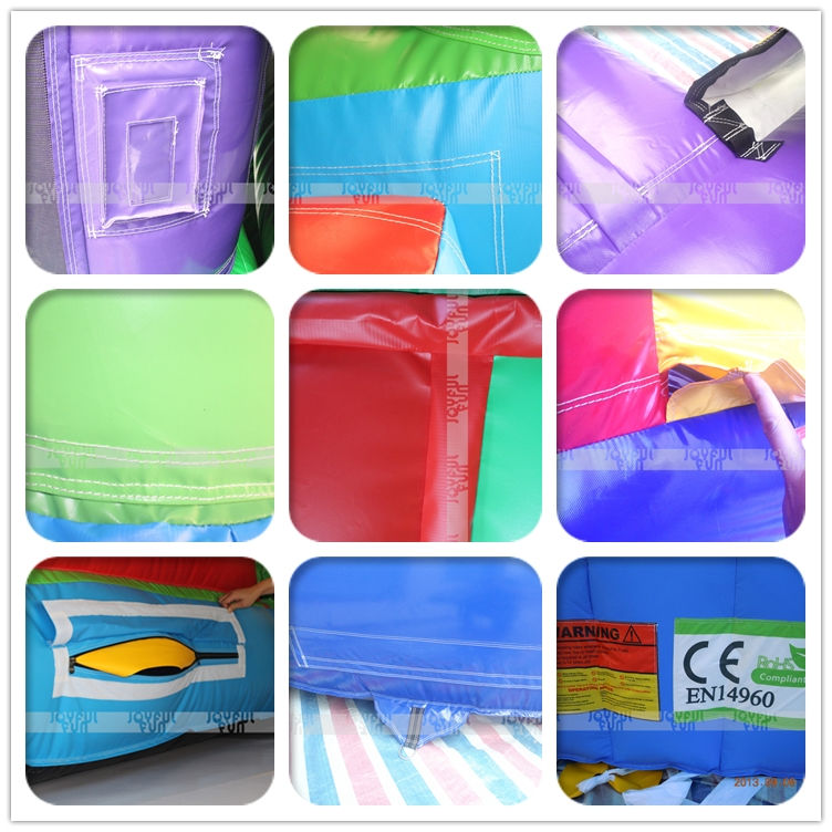 Hot sell double lane inflatable slide inflatable game for sale Bouncer Details.jpg