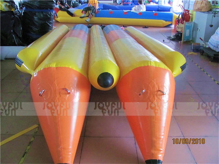Popular design double tubes inflatable banana boat 5 person factory price for sale JFBBT-09D5-6.jpg