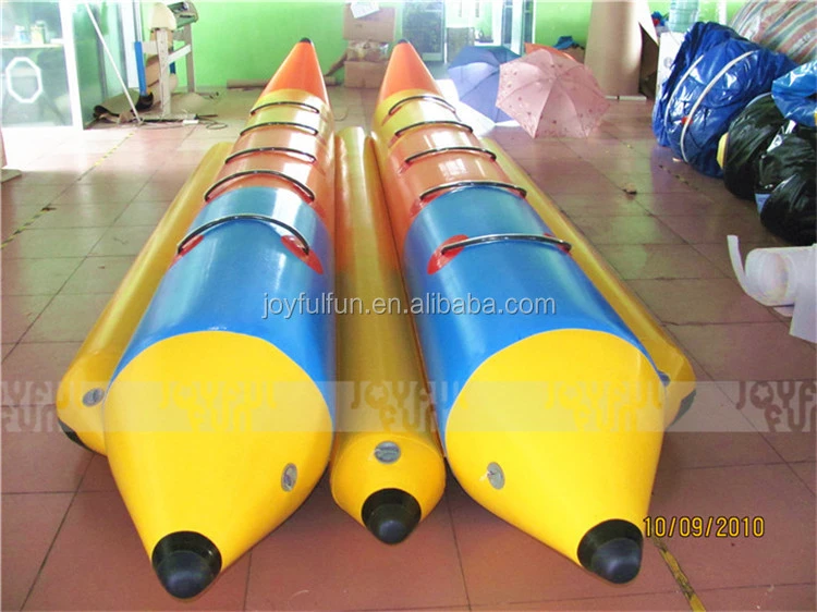 Popular design double tubes inflatable banana boat 5 person factory price for sale JFBBT-09D5-4.jpg