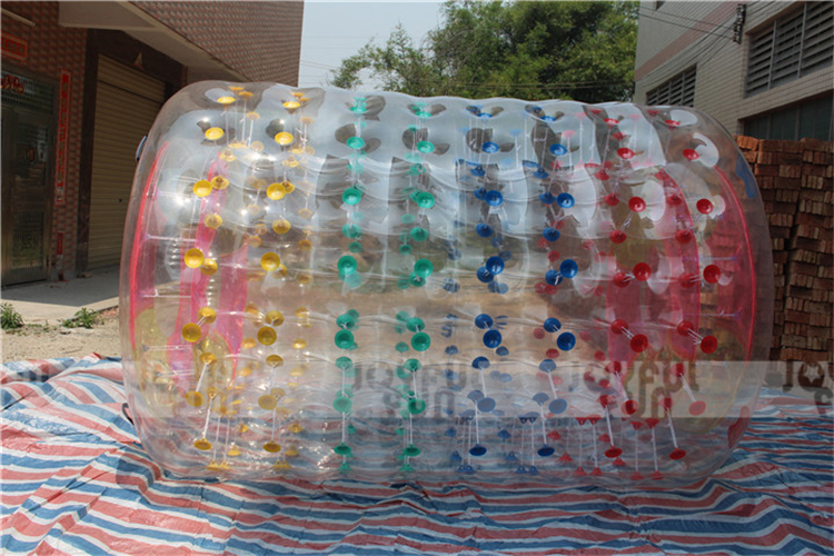 Professional China factory inflatable water roller funny game for kids or adults JFRL-09-6.JPG