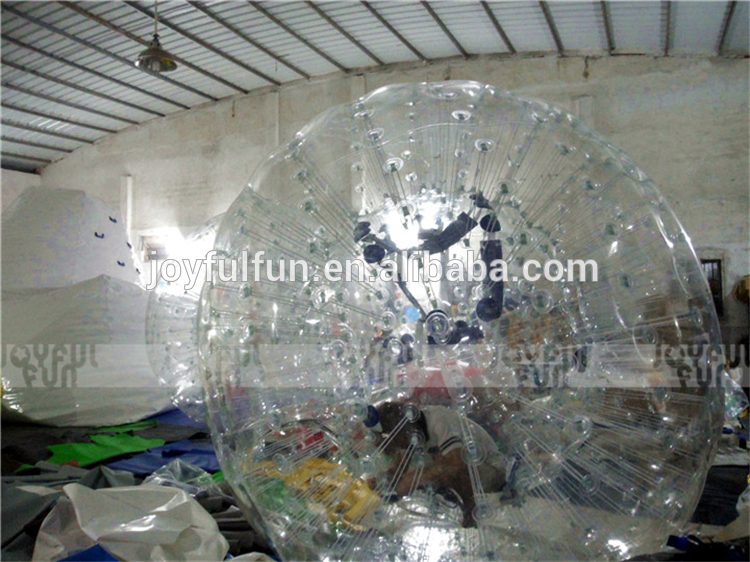 Wholesale outdoor inflatable zorb ball zorbing human hamster ball JFZB-D08-3.JPG
