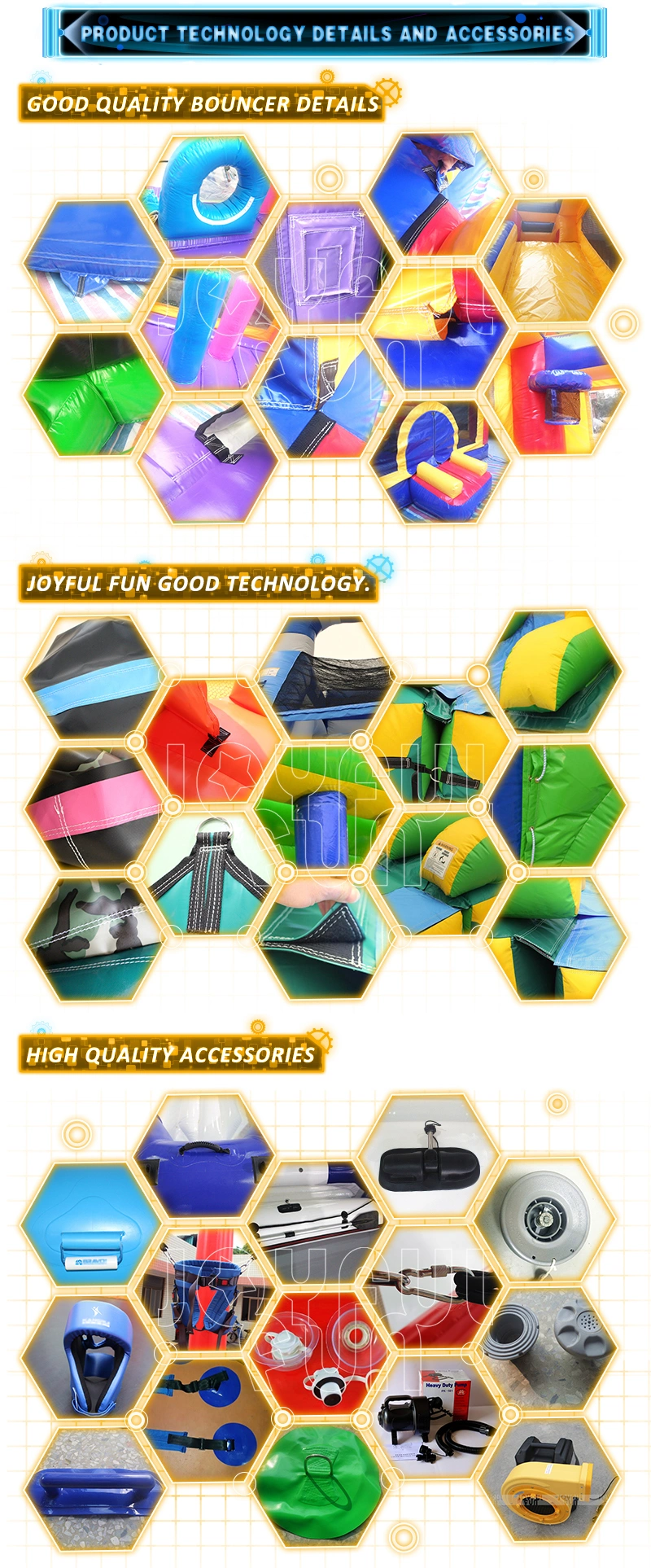 High Quality Joyful Fun Factory Inflatable Amazon Jungle Zip Line Crazy Game 3.2 Bouncer-JFF.jpg