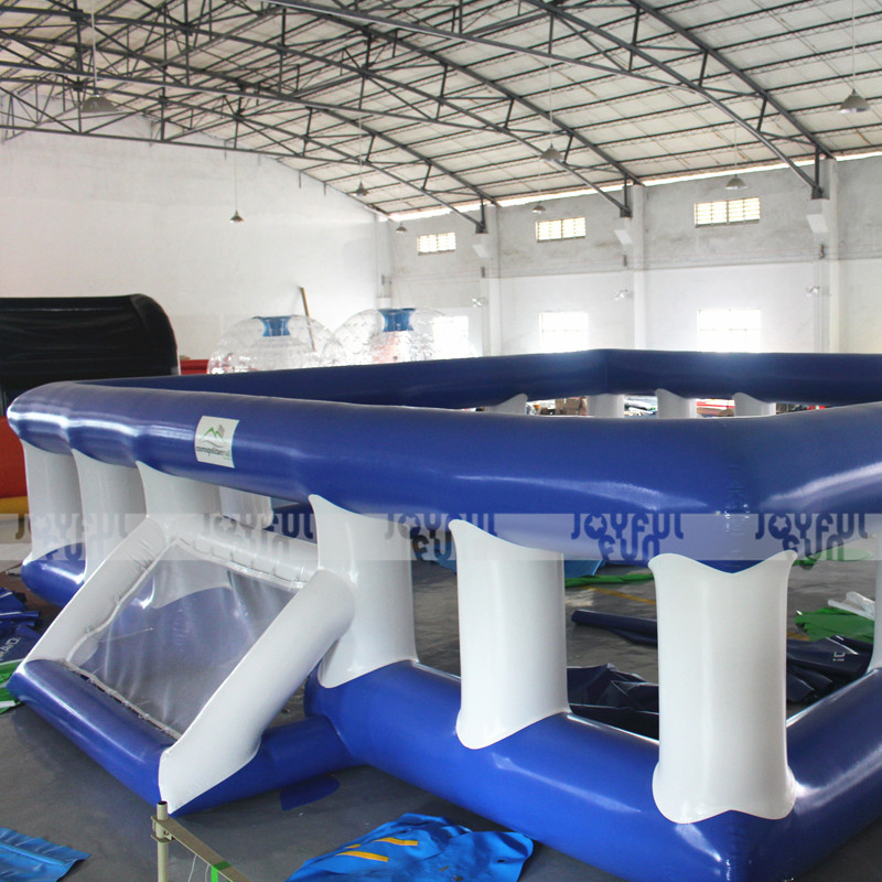 Giant inflatable water soccer field indoor playground equipment funny games inflatable toy for kids and adults JFSPWFB-04-3W.JPG