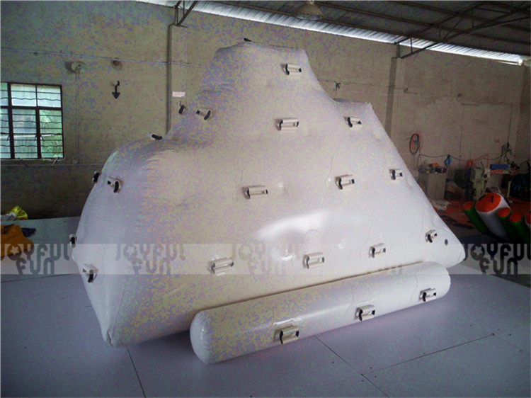 High quality giant water park equipment climbing inflatable iceberg slide inflatable water game for amusement park JFIB-01-5.JPG