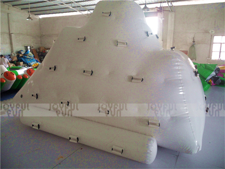 High quality giant water park equipment climbing inflatable iceberg slide inflatable water game for amusement park JFIB-01-2.JPG
