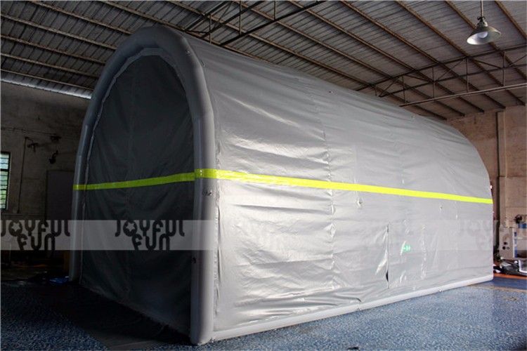Large inflatable car wash tent
