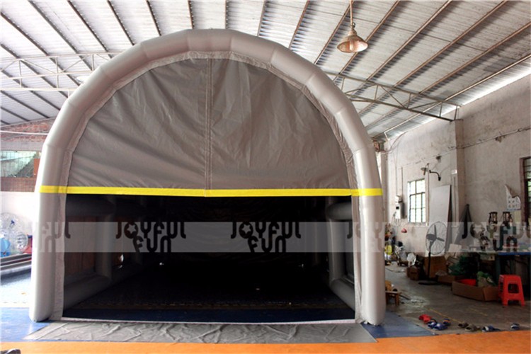 Large inflatable car wash tent