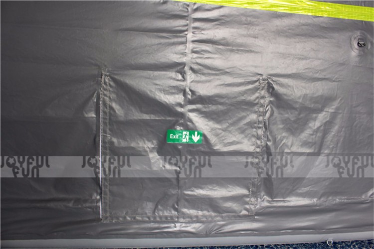 Large inflatable car wash tent