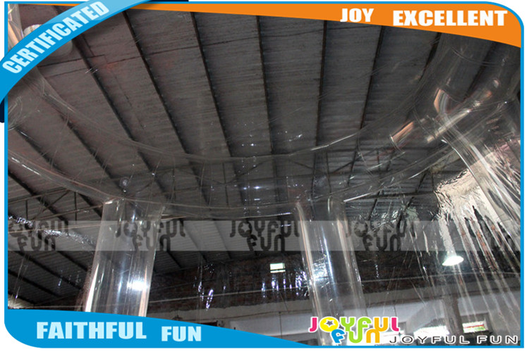 inflatable tent with basketball hoop
