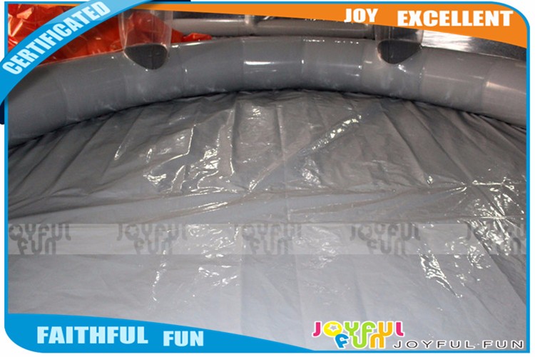 inflatable tent with basketball hoop
