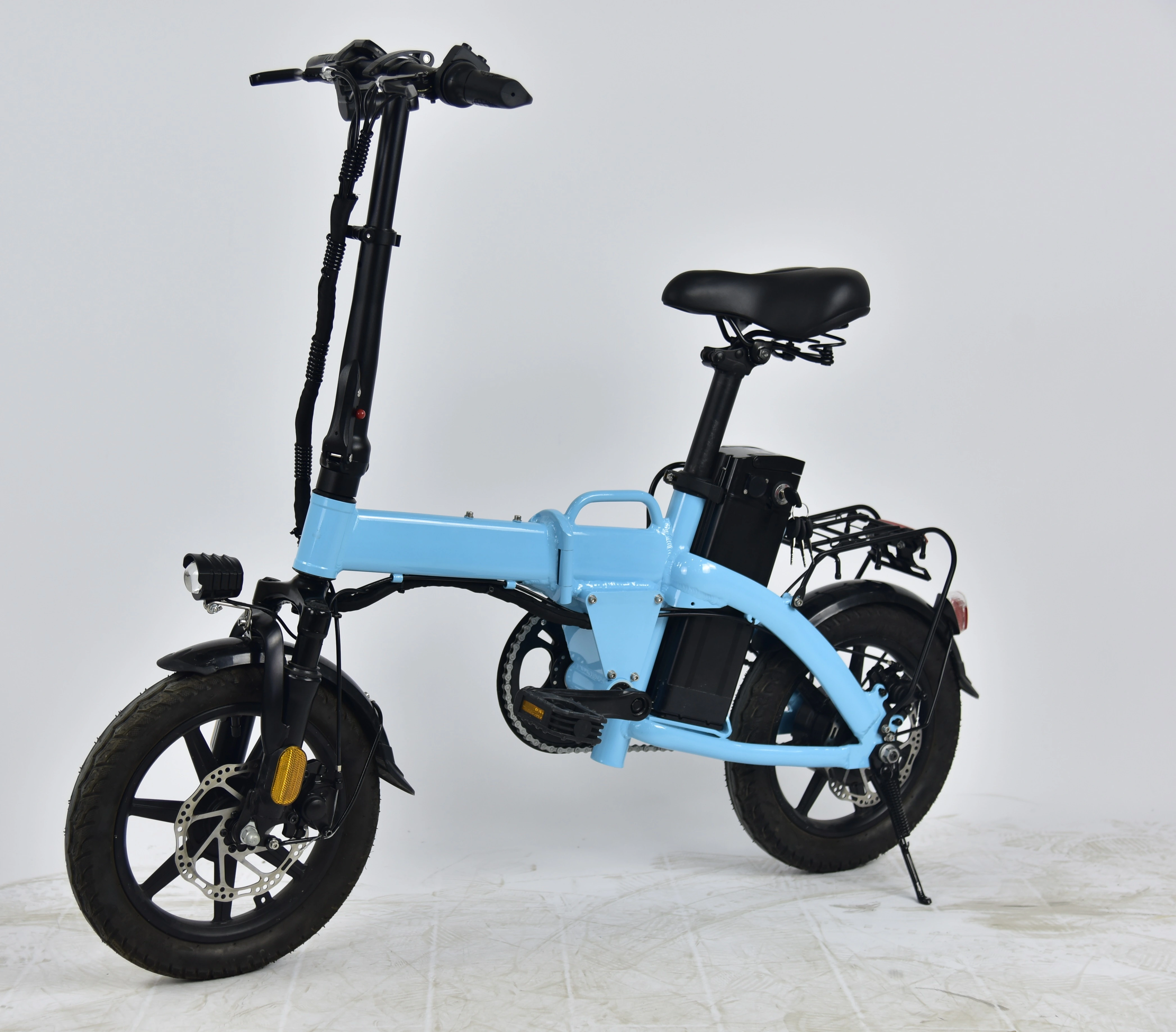 Electric folding bike for school work shopping AL6061
