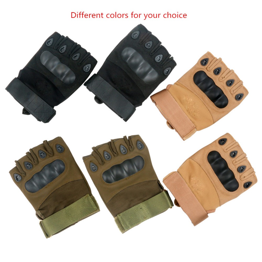 Shooting fingerless glove