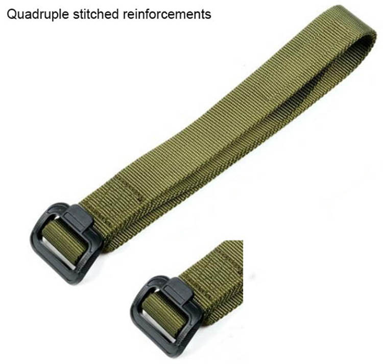 quadruple stiching belt