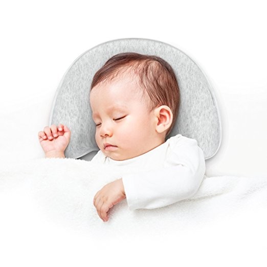 anti flat head baby pillow