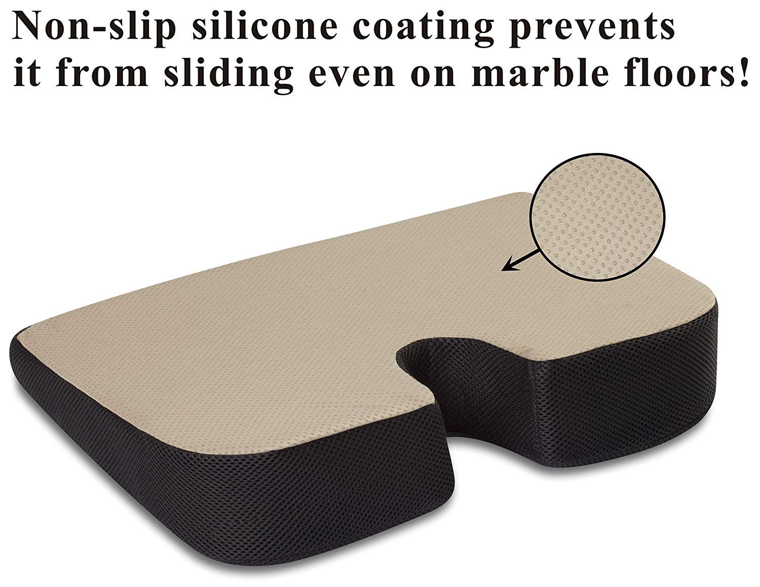 Hot Sale U-shape Orthopedic Back Support Bus Drive Wedge Seat Cushion
