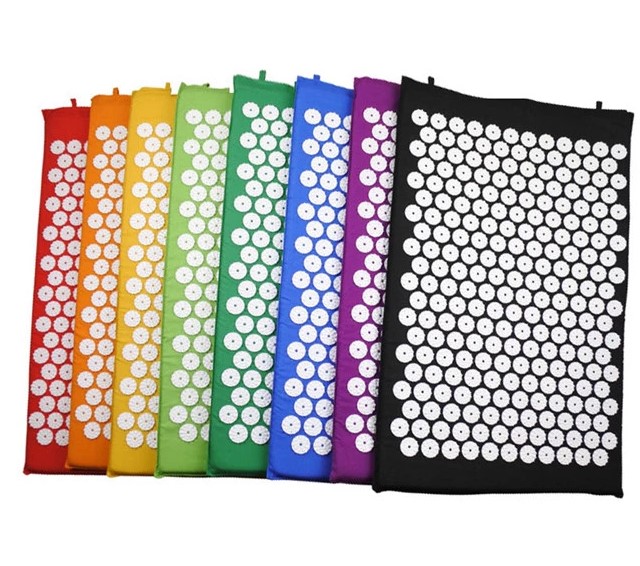 Profesional Acupressure Mat for Muscle Relaxation Acupressure Massage Mat and Pillow Set Nail Mats
