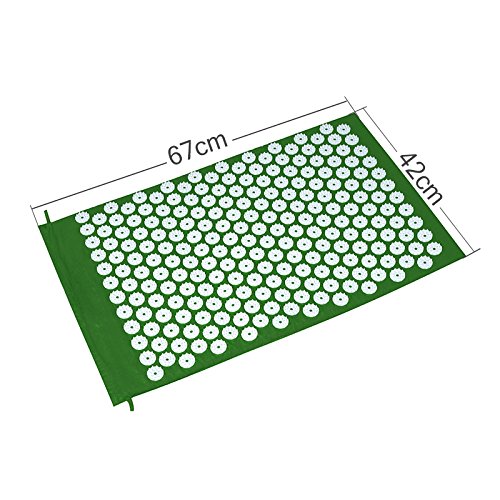 Profesional Acupressure Mat for Muscle Relaxation Acupressure Massage Mat and Pillow Set Nail Mats