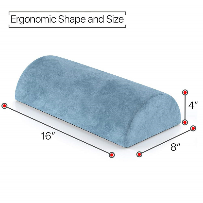 D shape footrest pillow 10