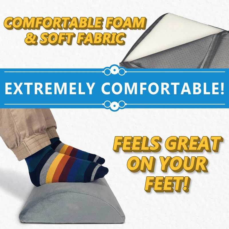 D shape footrest pillow 15