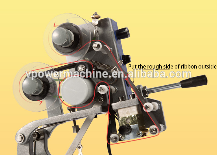 DY8 Manual ink ribbon heating Coding machine11.jpg