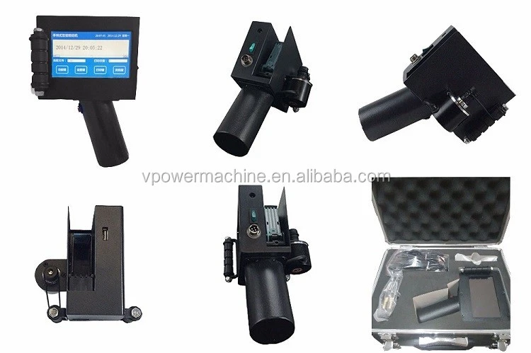 1-8 Lines Touch Screen Portable Date Code Handheld Inkjet Printer Coding Machine For Expiry Date,Batch Number