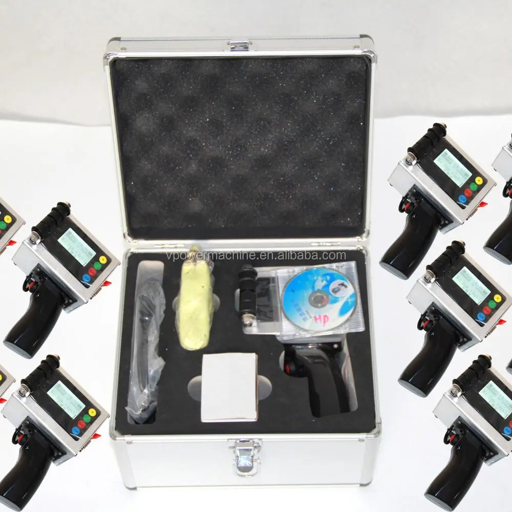 1-8 Lines Touch Screen Portable Date Code Handheld Inkjet Printer Coding Machine For Expiry Date,Batch Number
