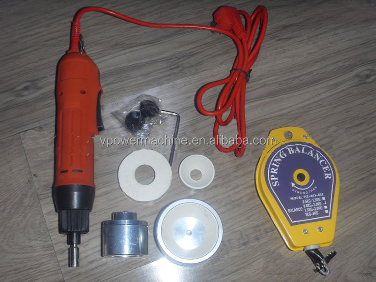 Portable Handheld Electric Capping Machine For Plastic Cap,PET Plastic Bottle Screw Cap