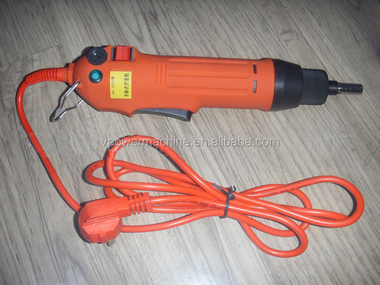 Portable Handheld Electric Capping Machine For Plastic Cap,PET Plastic Bottle Screw Cap