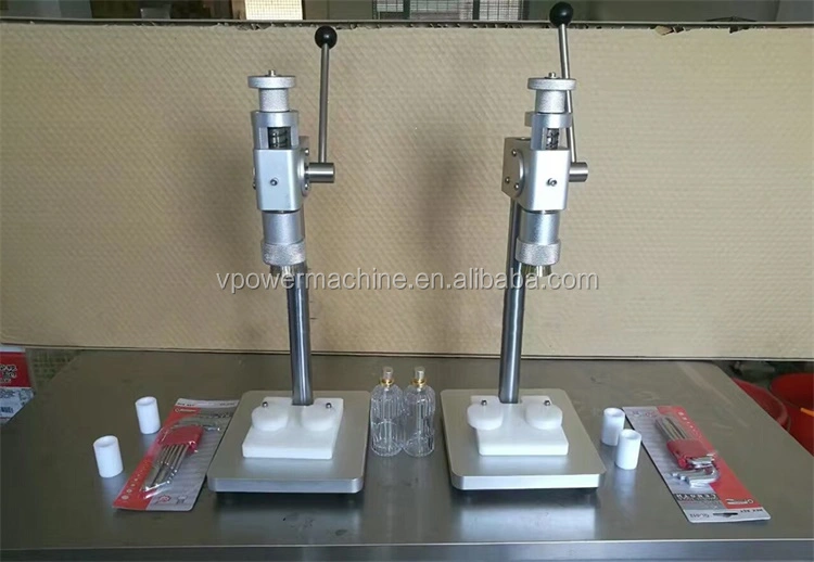 High Quality Manual Glass Small Bottle Perfume Cap Crimping Machine Collar Cap Closing Capping Machine Pressing Machine