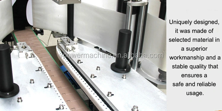 Automatic flat bottle double - sided adhesive sticker labeling machine11.jpg