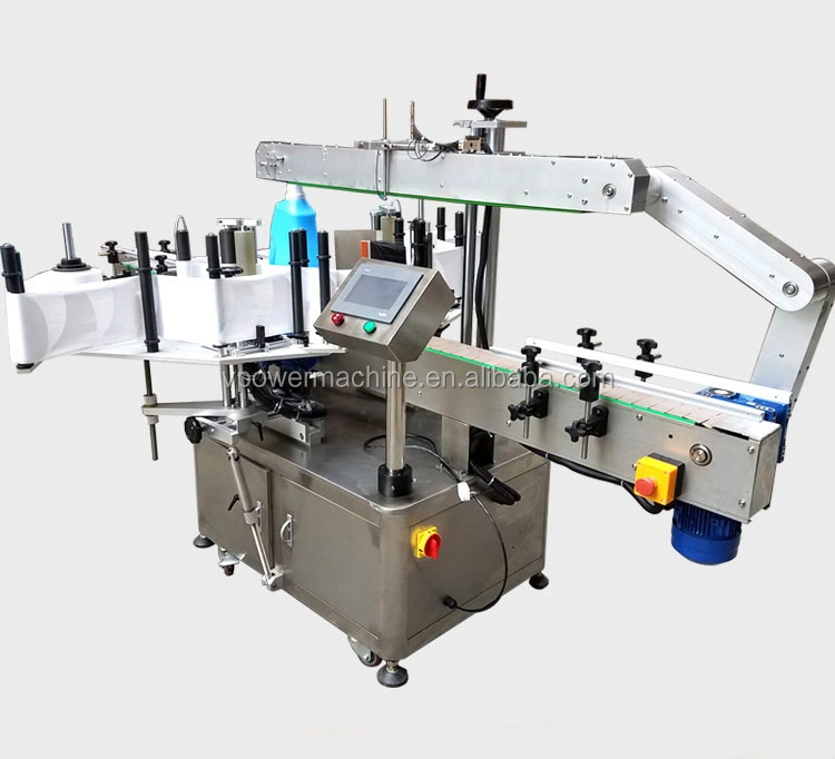Automatic flat bottle double - sided adhesive sticker labeling machine4.jpg