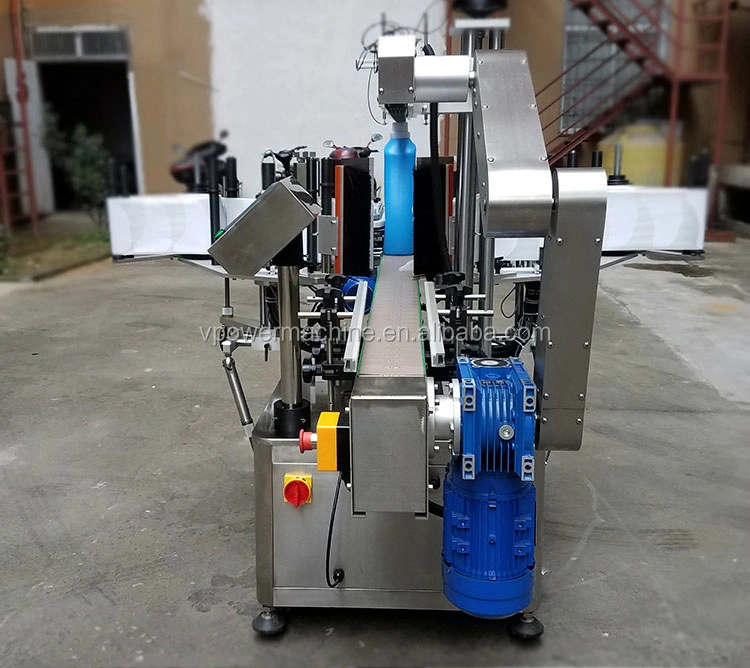 Automatic flat bottle double - sided adhesive sticker labeling machine2.jpg