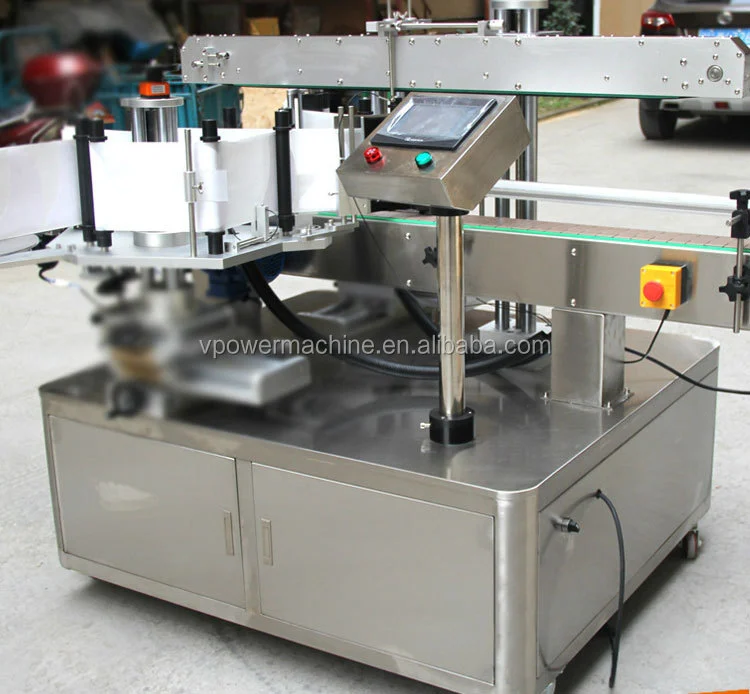 Automatic flat bottle double - sided adhesive sticker labeling machine7.jpg