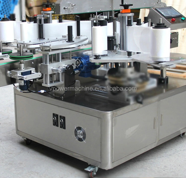 Automatic flat bottle double - sided adhesive sticker labeling machine8.jpg