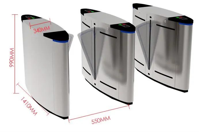 flap gate turnstile
